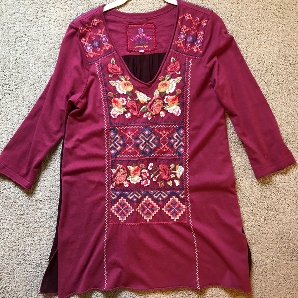 Johnny Was Tunic Top